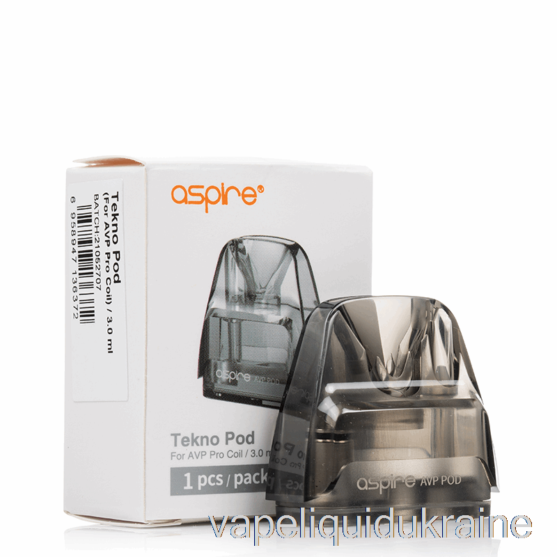 Vape Liquid Ukraine Aspire TEKNO Replacement Pods [AVP Pro] 3.0mL Pod - Coil Not Incl.